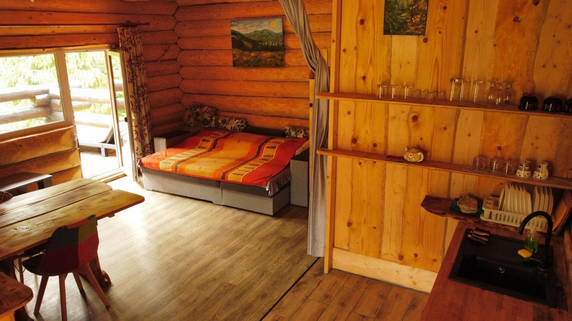 Bungalow In Mauntains With Chan Near The Forest Slavske Εξωτερικό φωτογραφία